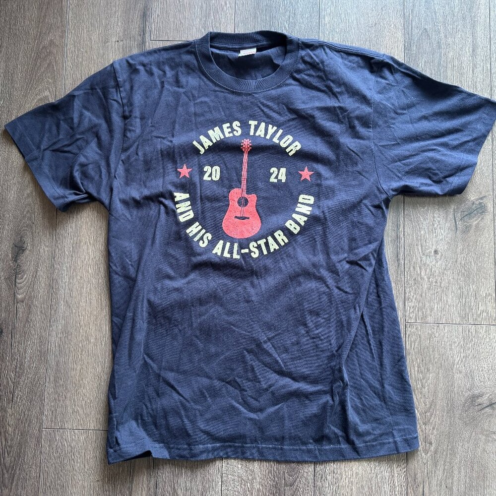 James Taylor Band International Tour T-Shirt in Men's XL